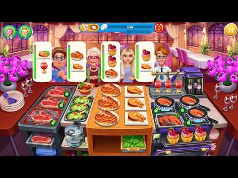 Crazy Chef：快节奏餐厅烹饪游戏截图