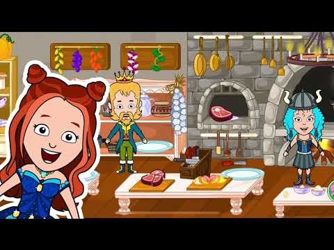 我的Tizi公主城镇 - 娃娃屋城堡游戏截图